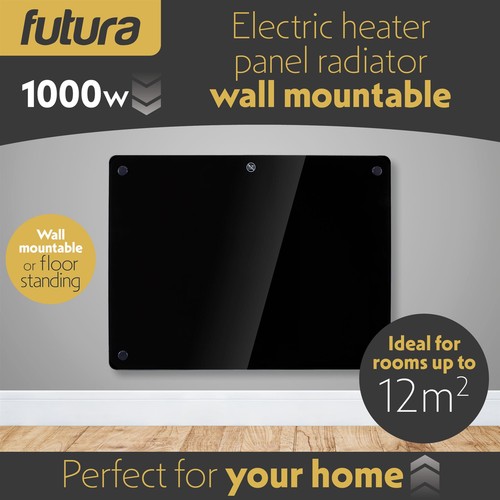 1000w glass panel heater - 1000w,