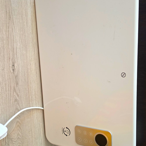 White electric panel - white, heater
