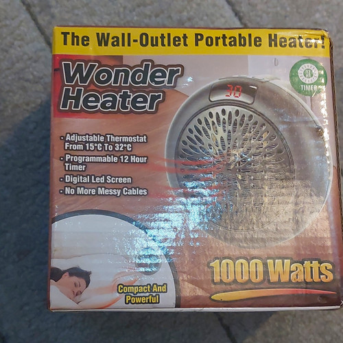 Wonder heater 1000w - wonder,