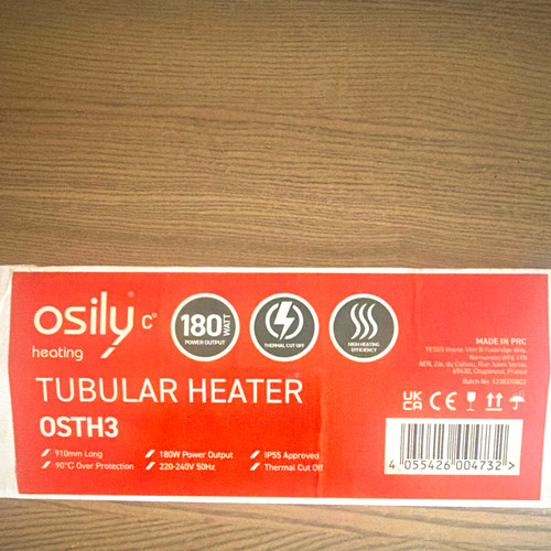 Osily osth3 tubular heater - tubular,