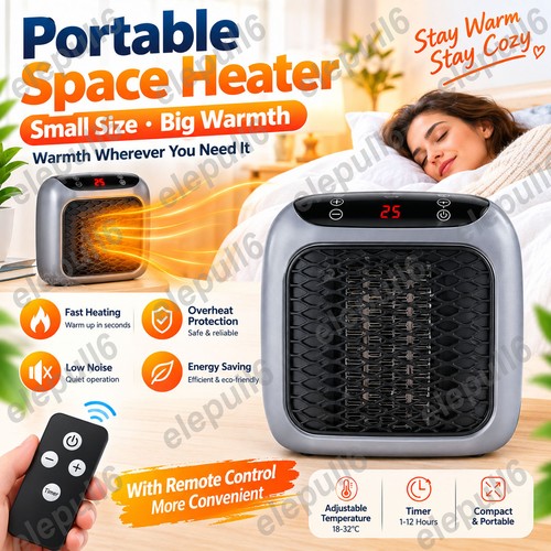 Mini heater fan wall plug - fan,