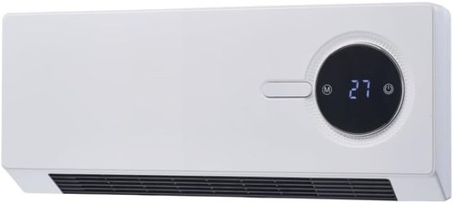 Wall mounted ceramic heater - mounted,