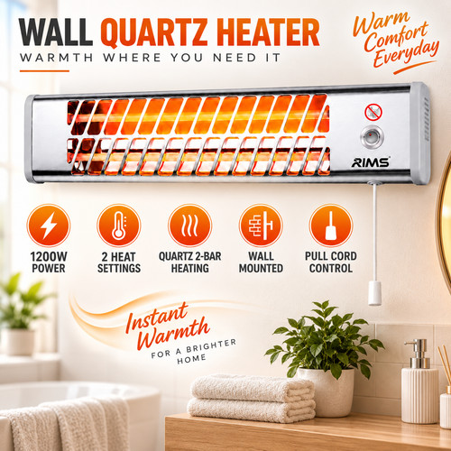 Wall mounted quartz - quartz, cord
