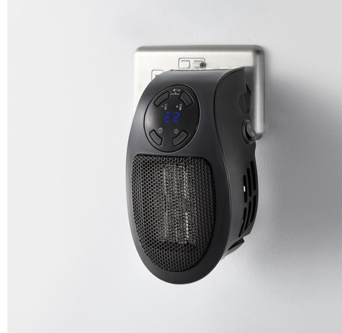 Black plug wall electric - plug-in,