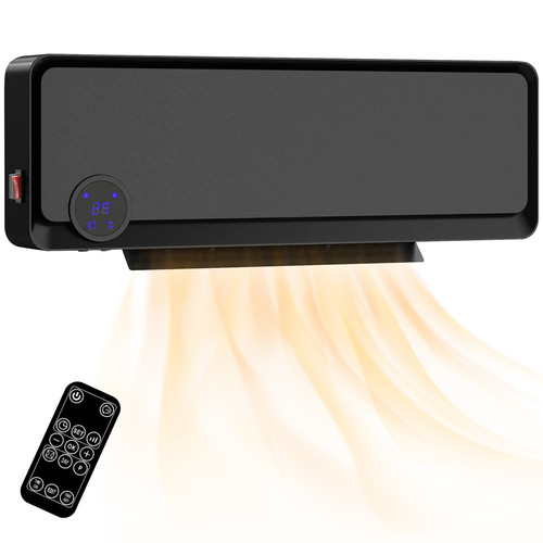 Homcom 2000w wall mounted - homcom,