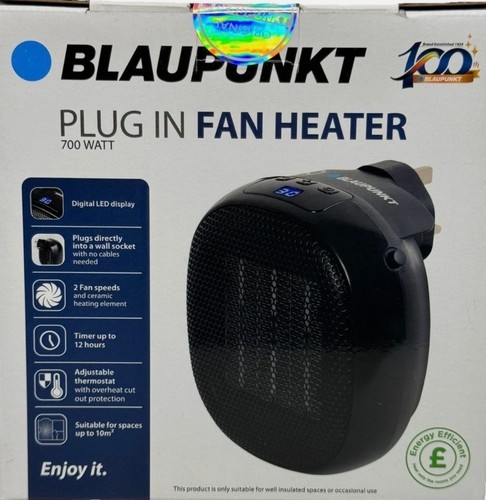 Plug wall ptc fan - plug-in, heater