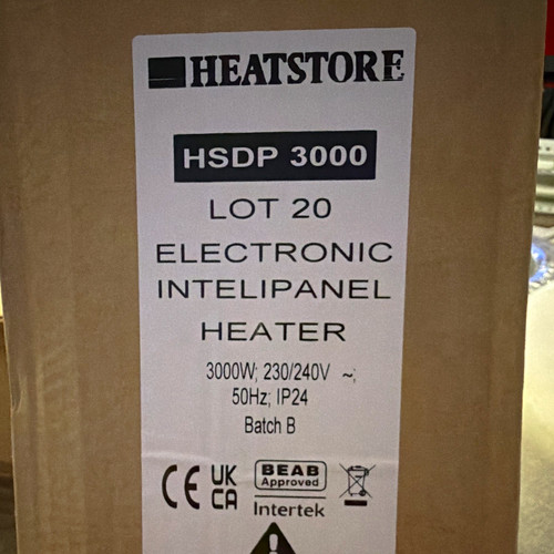 Heatstore hsdp3000 panel - hsdp3000,