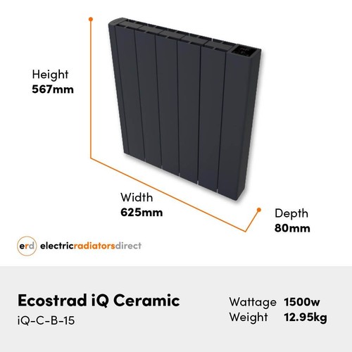 Ecostrad ceramic 1500w wifi - iq,