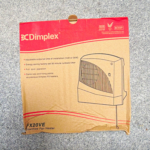 Dimplex fx20ve downflow - dimplex, fan