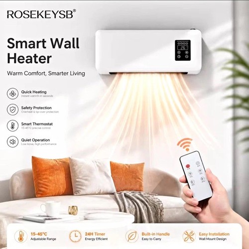 Rosekeysb smart wall heater - rosekeysb,