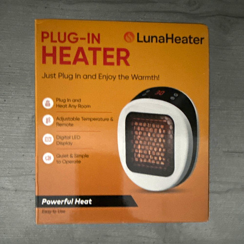 Lunaheater plug portable - plug-in,