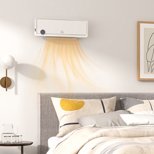 Wall mounted downflow heater - wall,