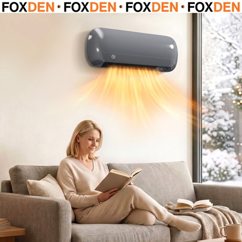 Wall mounted ceramic fan - ceramic,
