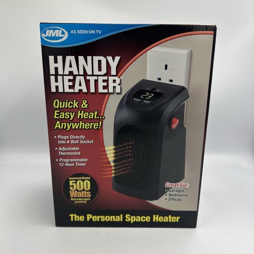 Jml handy heater 500w - handy, plug