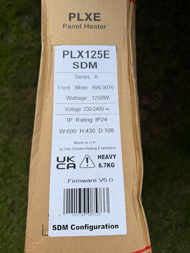 Dimplex plx125e sdm - dimplex,