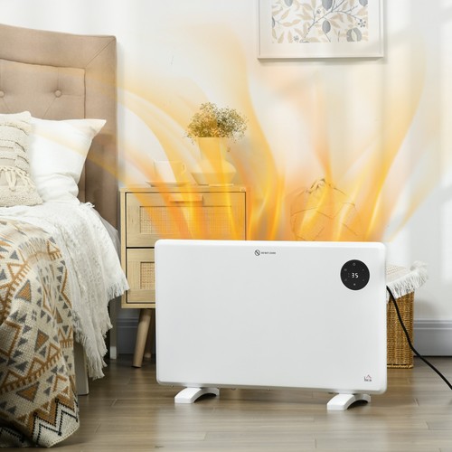 Convector heater 1200w white - 1200w,